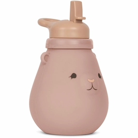 Konges Sljd Silicone Drinking Bottle Teddy Blush Mega Discount Today