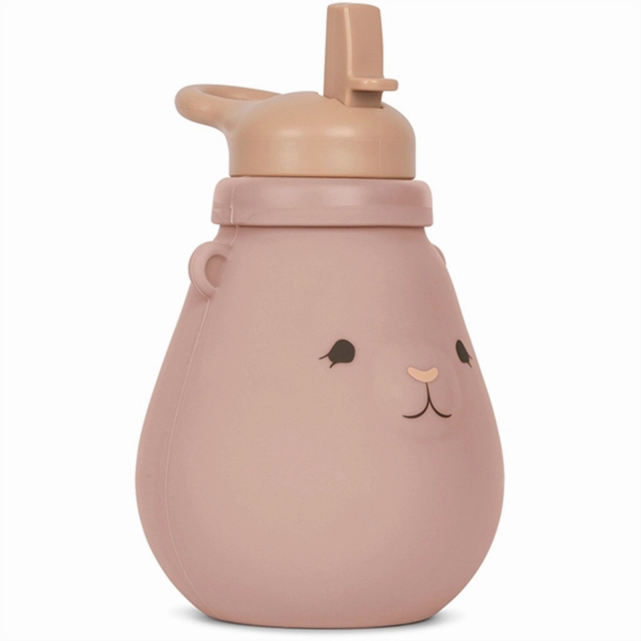 Konges Sljd Silicone Drinking Bottle Teddy Blush Mega Discount Today
