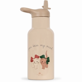 Hot Sale Frenzy Price Drop Frenzy Konges Sljd Thermo Bottle Bow Kitty