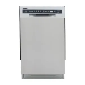 Kucht 18 in. Stainless Steel Front Control Smart Built-In Tall Tub Dishwasher 120-volt with Stainless Steel Tub K7740D