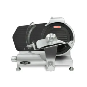 KWS - MS-10ET, Commercial 10?? Electric Meat Slicer Metal Collection Non-sticky Teflon Blade