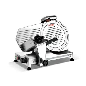 KWS - MS-10SL, Commercial 10?? Meat Slicer Triple Safety Locks Anodized Stainless Steel Blade