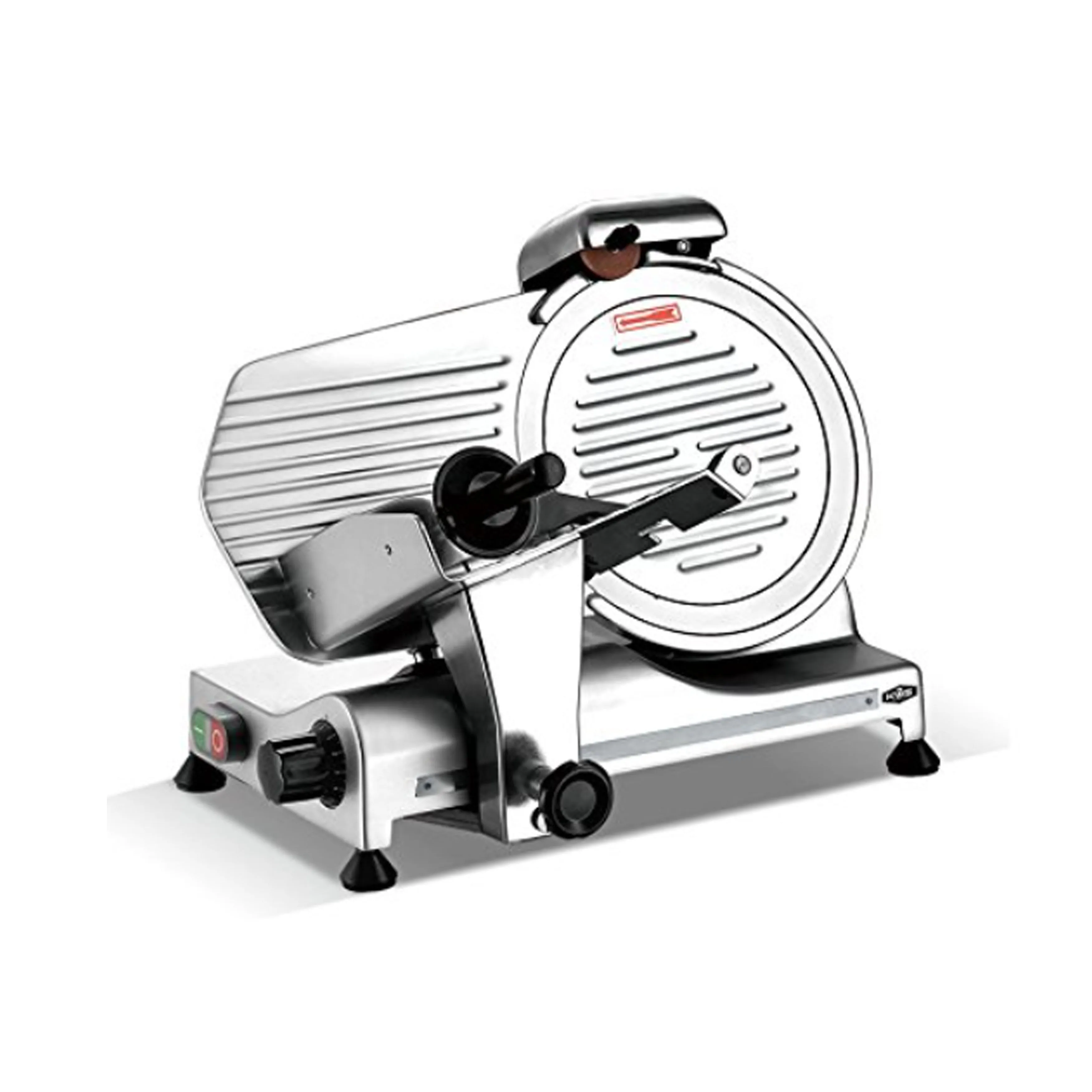 KWS - MS-10SL, Commercial 10?? Meat Slicer Triple Safety Locks Anodized Stainless Steel Blade