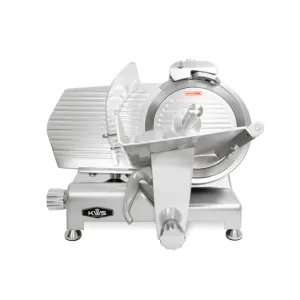 KWS - MS-12ES, Commercial 12?? Metal Collection Electric Meat Slicer with Teflon Blade