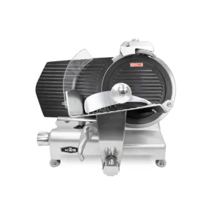 KWS - MS-12ET, Commercial 12?? Metal Collection Electric Meat Slicer with Non-sticky Teflon Blade