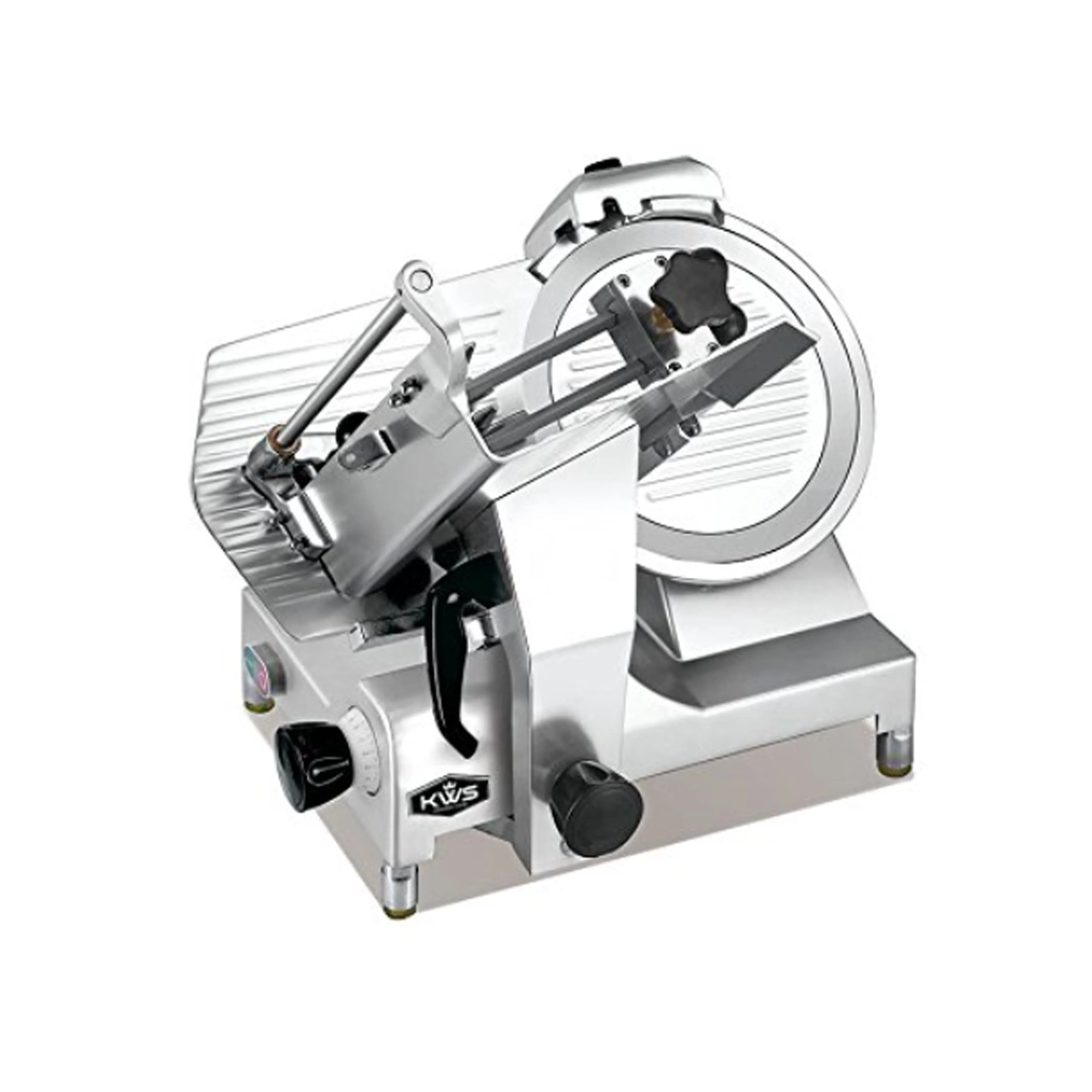 KWS - MS-12HP, Commercial 12?? Deluxe Meat Slicer with Stainless Steel Blade