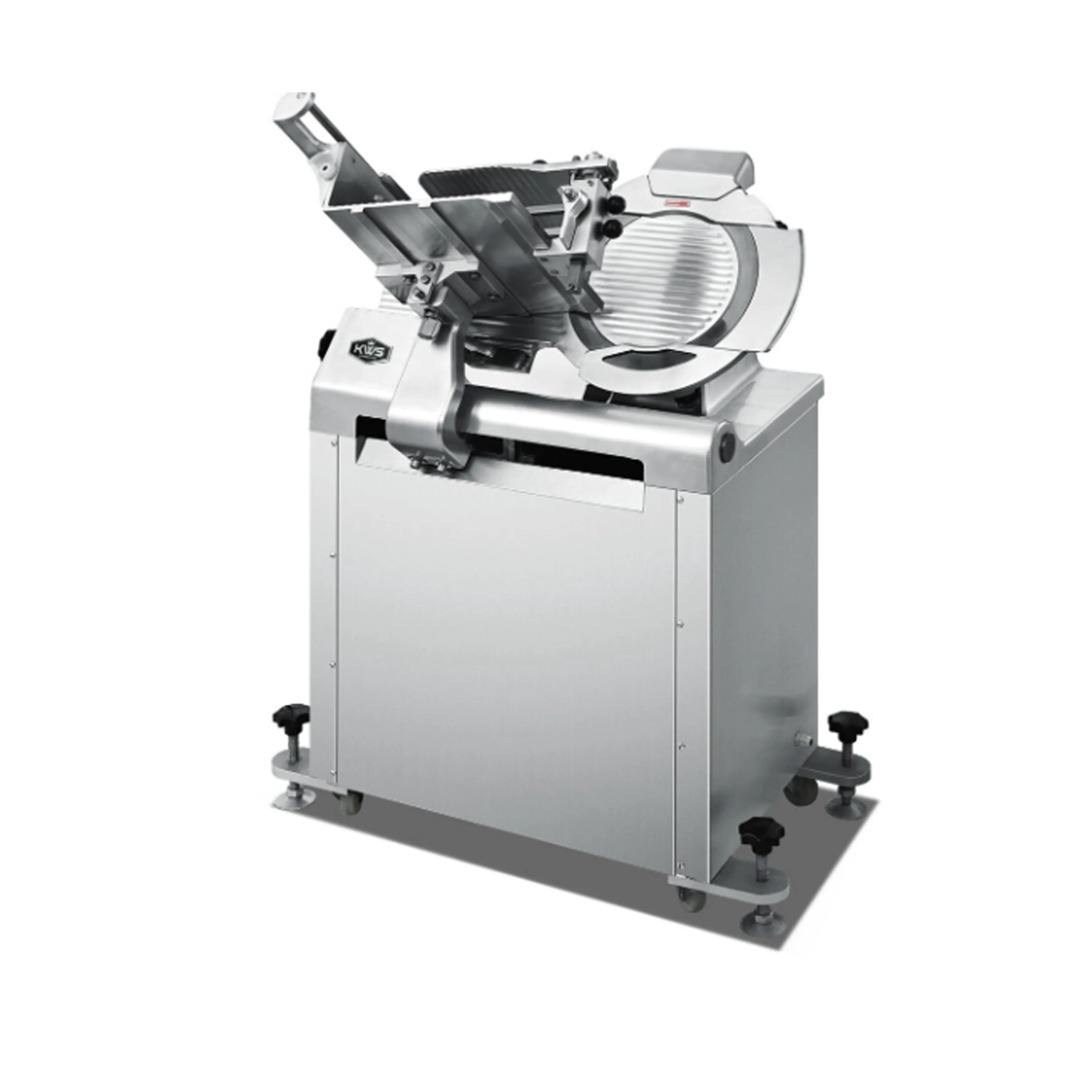 KWS - MS-14A, Commercial 14?? Floor Model Automatic Meat Slicer with Stainless Steel Blade