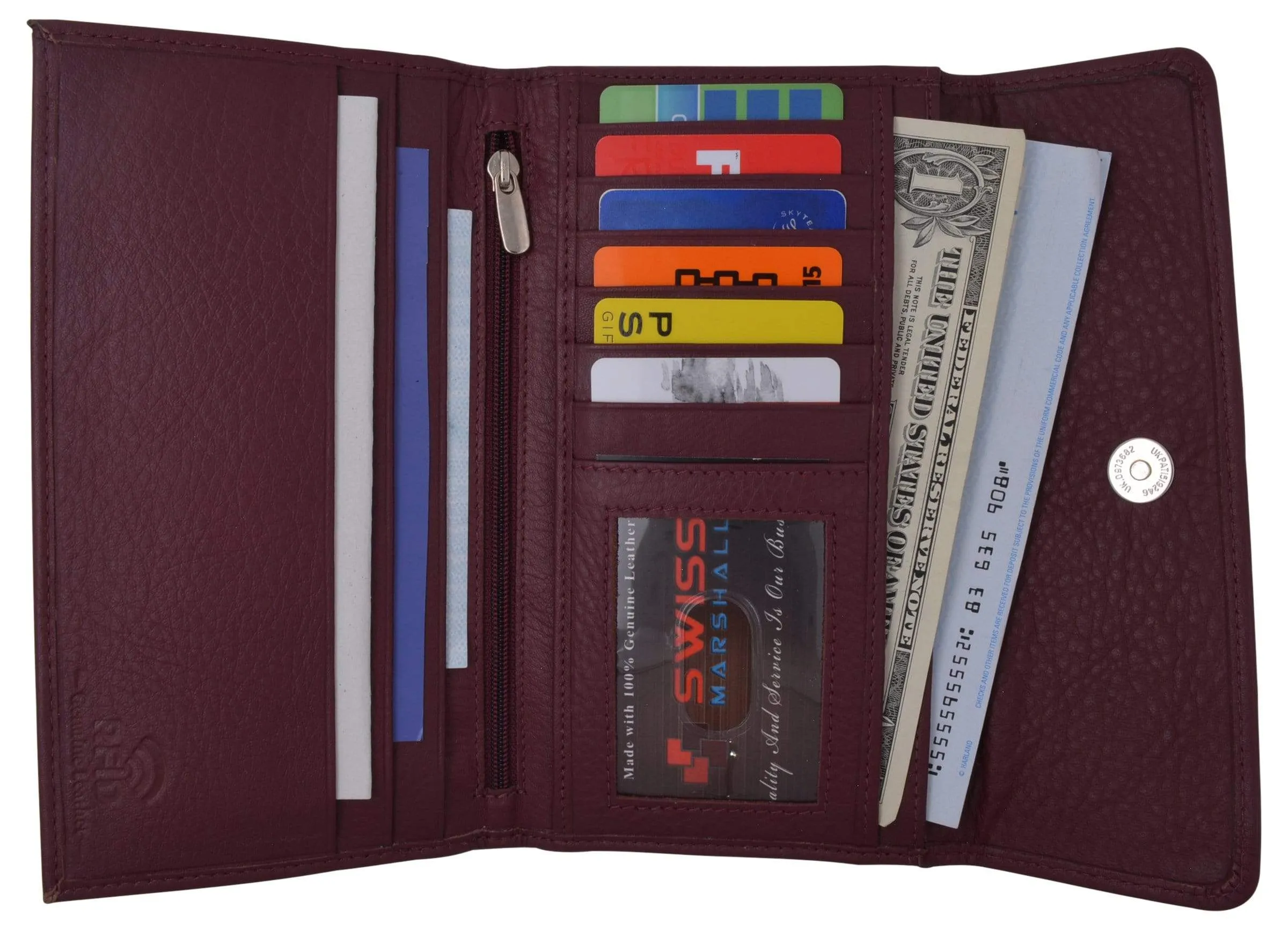 Limited Time Hot Deal Sweet Deal Today Ladies Rfid Blocking Genuine Leather Long Clutch Credit Card Id Wallet