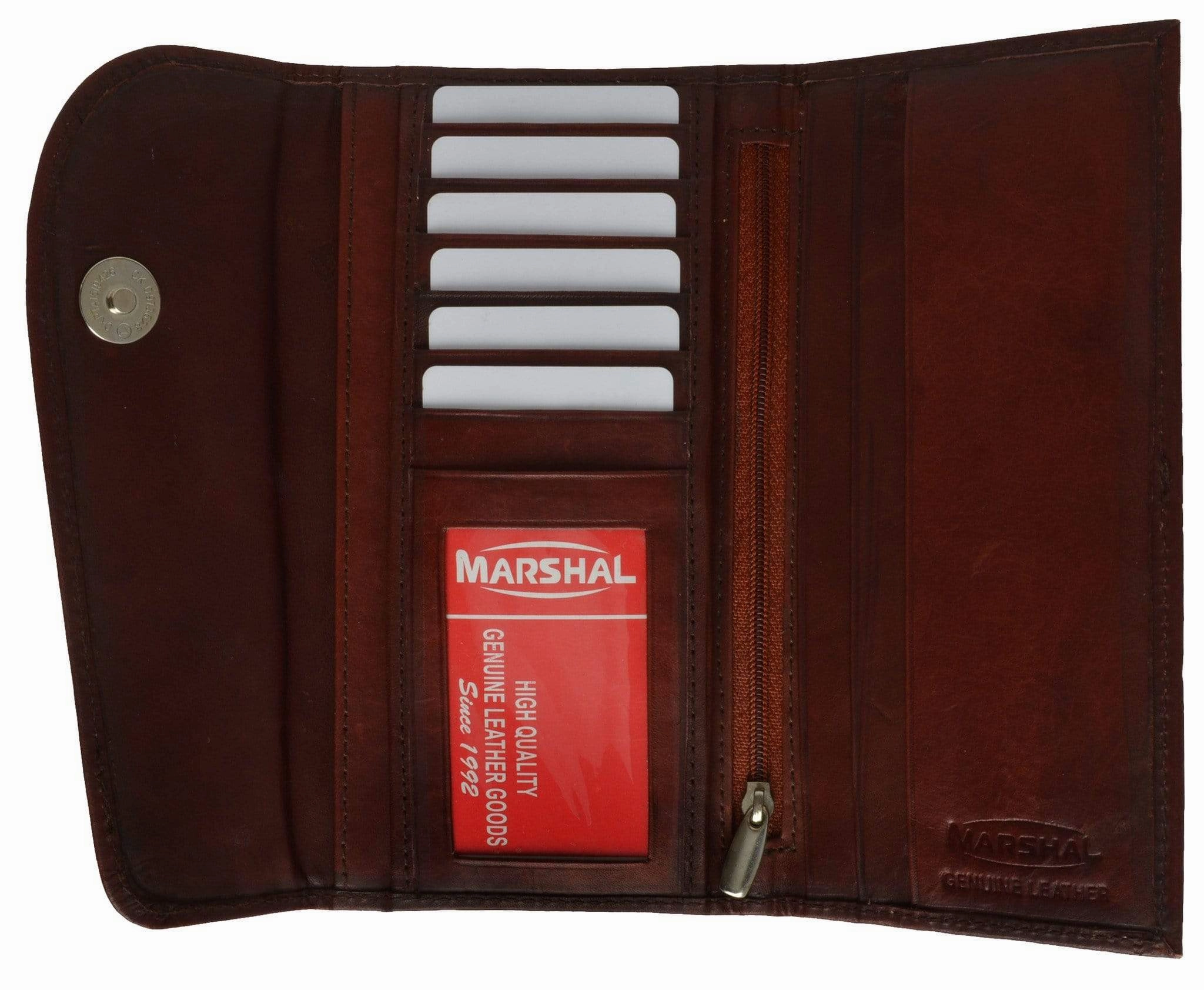 Last Chance Steal Surprise Discount Today Ladies Checkbook Style Leather Wallet Purse Clutch 2575 Cf (C)
