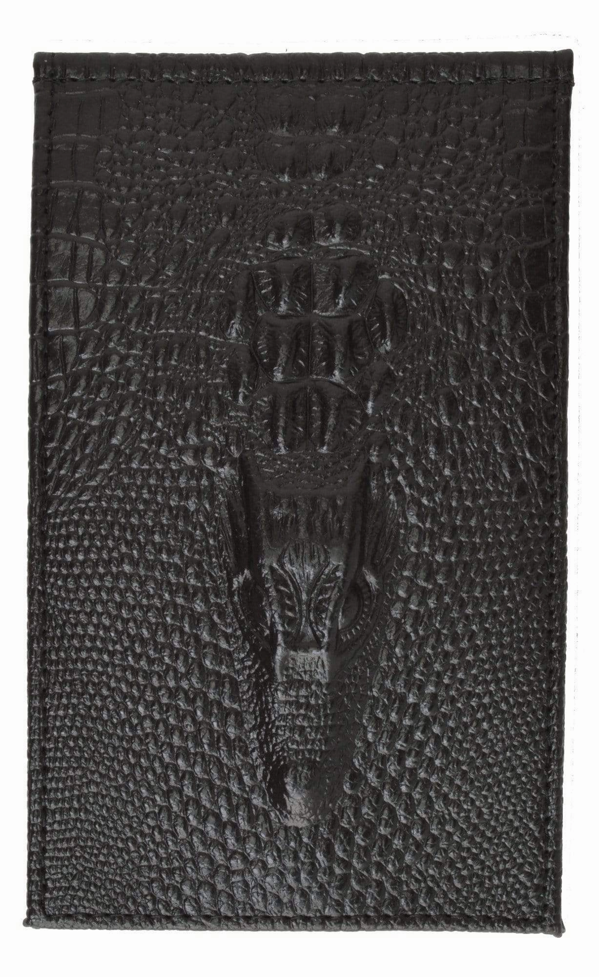 Ladies New Fashion Croco Embossed Horizontal Credit Card Id Holder 118-1268 (C) Today Only Offer