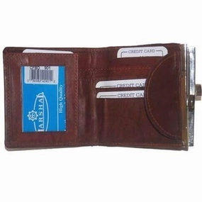 Hot Price Drop Shop Now Save Ladies Small Genuine Leather Credit Card Holder Purse Wallet 901 Cf (C)