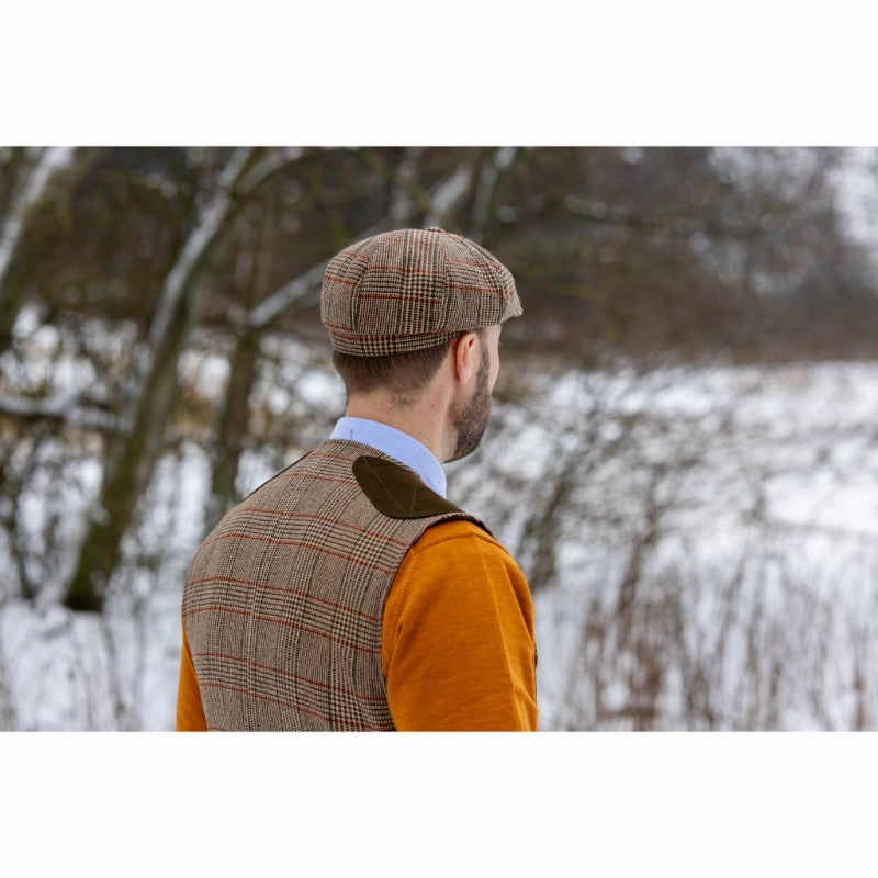 Laksen Bakerboy Mens Tweed Cap - Cavendish Tweed Todays Mega Savings