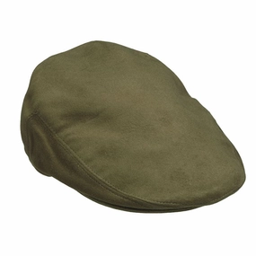 Unmissable Deal Today Laksen Belgravia Moleskin Mens Flat Cap - Bronze