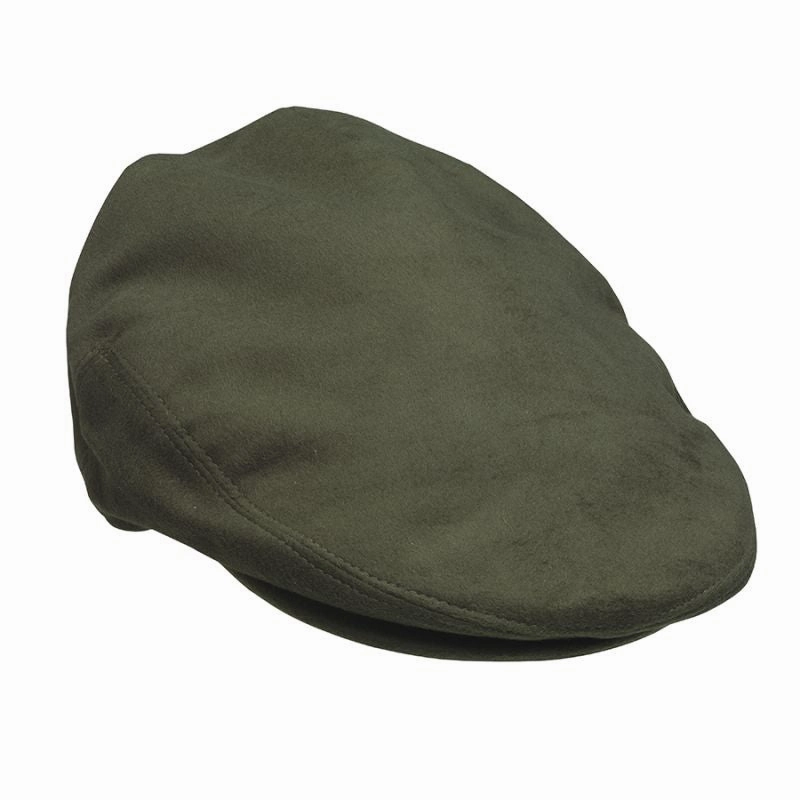 Laksen Belgravia Moleskin Mens Flat Cap - Loden MustHave Gift Ideas Todays Steal