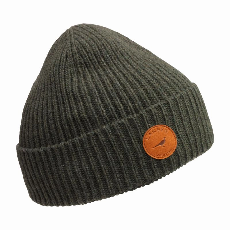 Laksen Dakota Cashmere Beanie - Olive Best Seller Discount Daily Clearance Deal