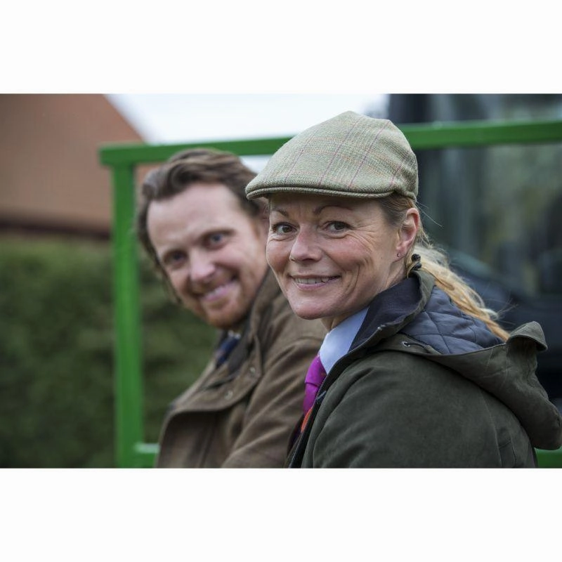 Mega Hot Offer Laksen Ladies Balmoral Tweed Flat Cap - Blunham Tweed