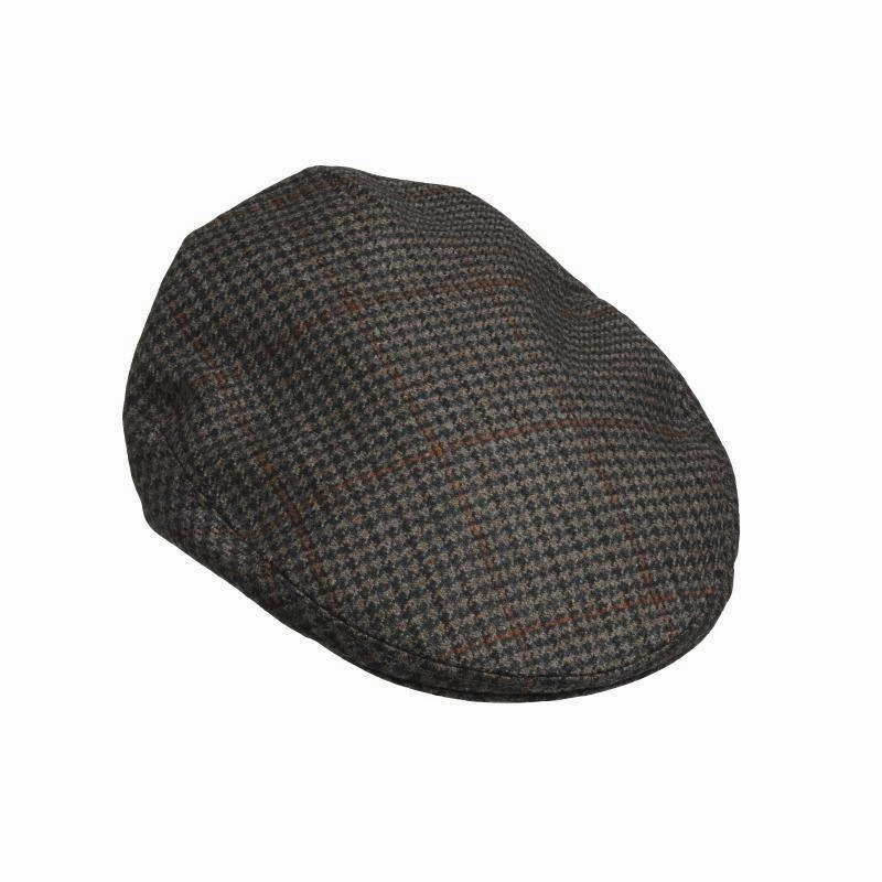 Laksen Mens Tweed Flat Cap - Weardale Last Chance Offer
