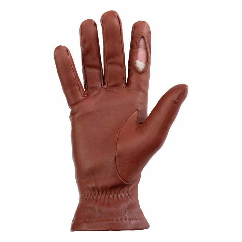 Save More Online Grab Your Deal Today Laksen Sutton Lambskin Cashmere Lined Shooting Gloves - Cognac