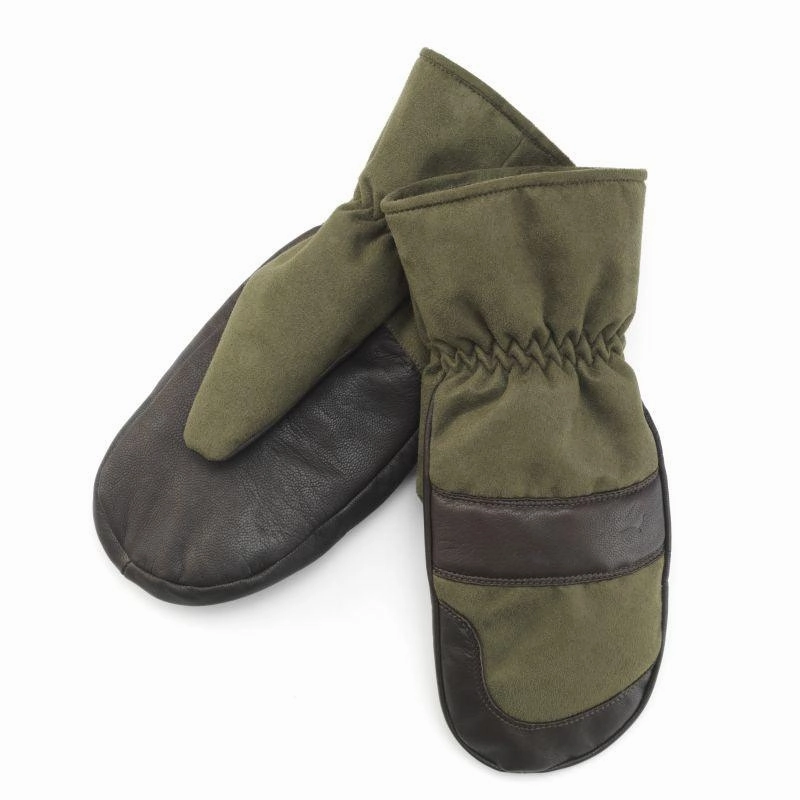 Flash Sale Alert Now Dont Miss Todays Deal Laksen Zermatt Waterproof Mittens - Green/Brown