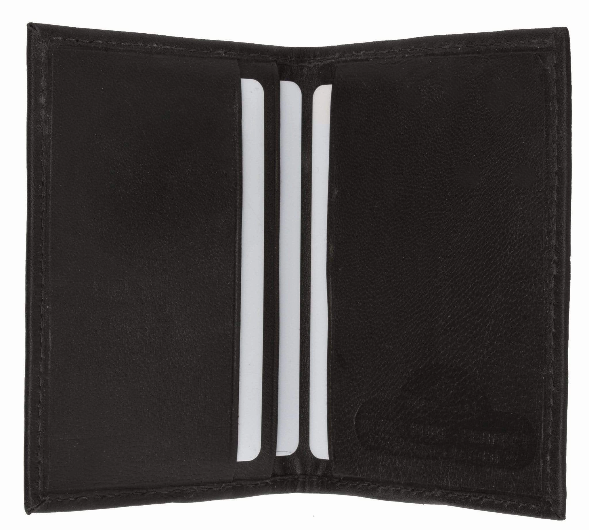 Todays Trending Deals Lambskin Leather Mens Mini Credit Card Holder 67 (C)