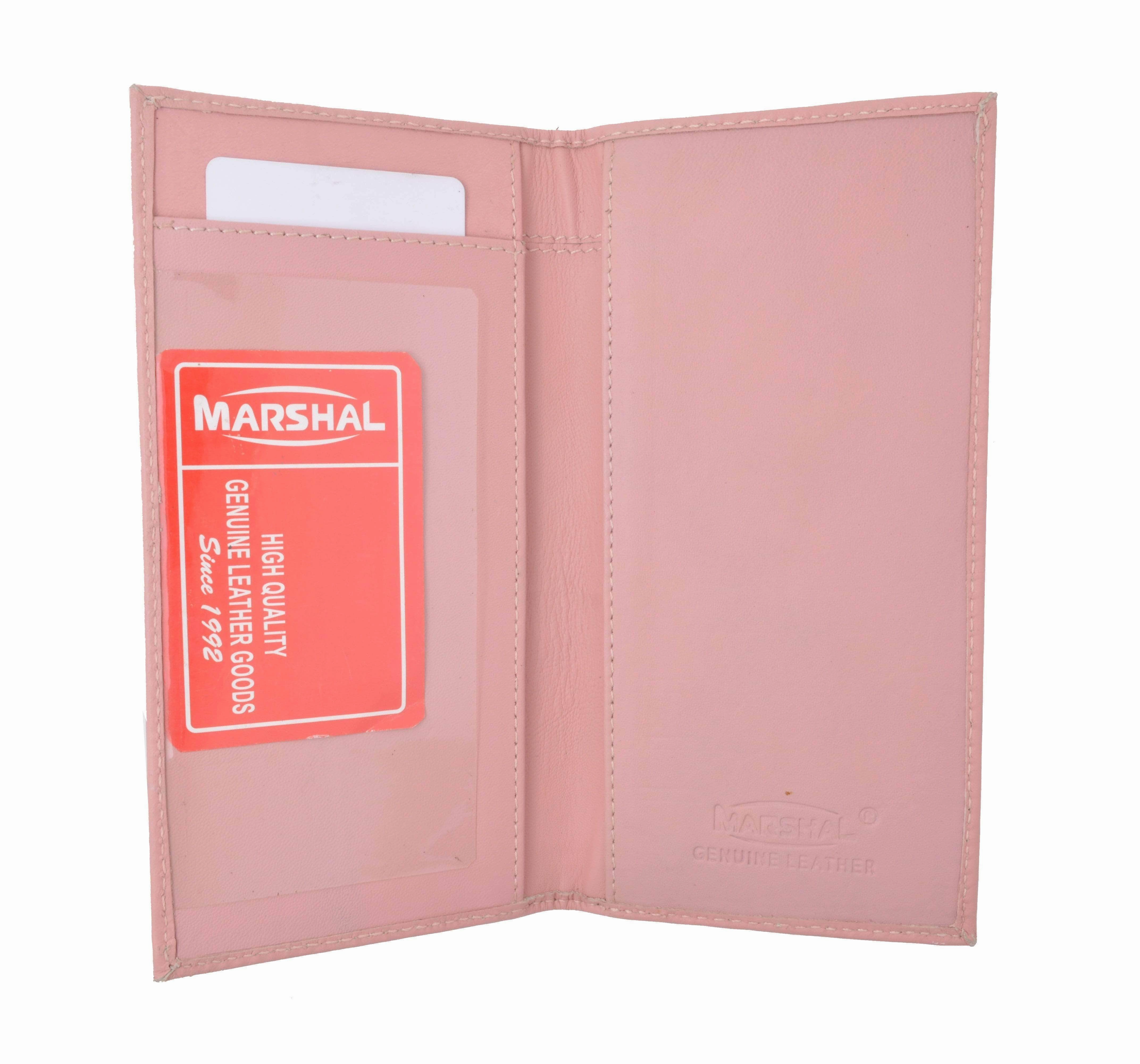 Brand New Hand Crafted Premium Soft Leather Simple Checkbook Cover P156 Online Exclusive Savings