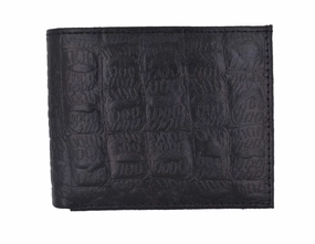 Trending Offer Today Shop Grab Savings Crocodile Print Cowhide Leather Bifold Wallet With Flip Id Window & Credit Card Slots 71053 Cr