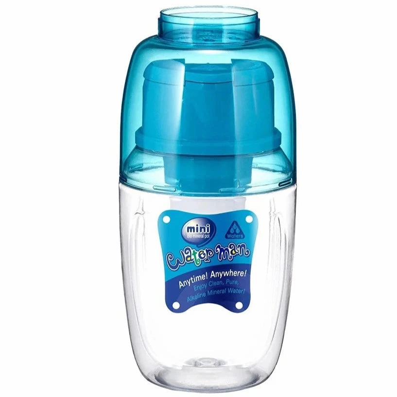Limited Time Sale Mini Waterman Water Filter Bottle 600Ml - Blue