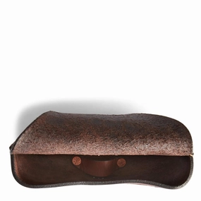 Rrl By Ralph Lauren Embossed Leather Sunglasses Case Brown Trendy Picks Today