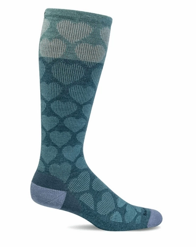Sockwell Women'S Heart Throb Moderate Graduated Compression Sock MustHave Gift Ideas