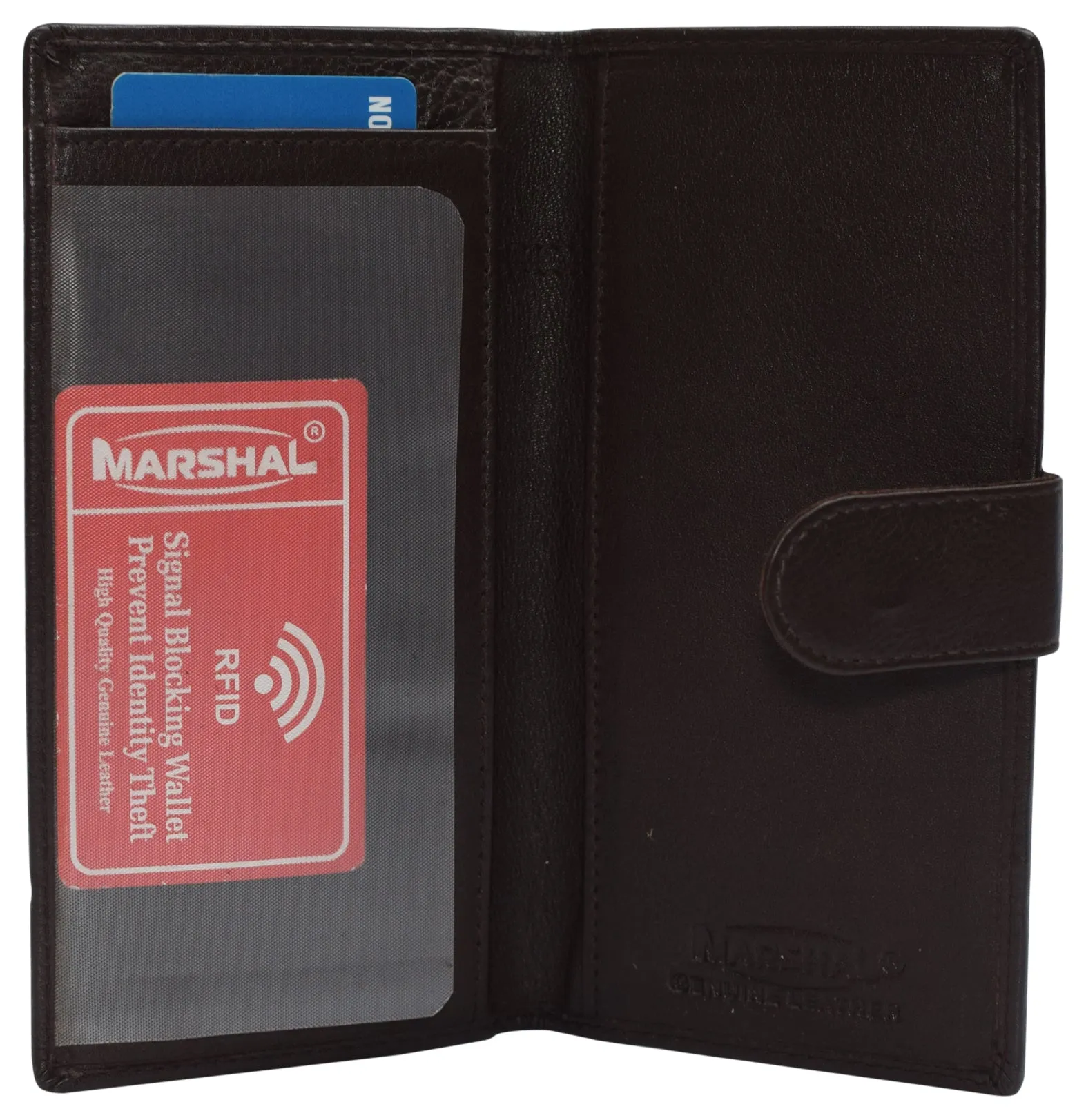 Surprise Discount Today Leather Checkbook Cover Rfid Wallets For Women Duplicate Check Card Pen Holder
