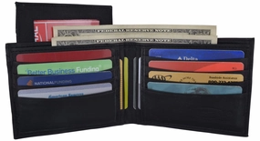 Surprise Offer Now Leather Mens Bifold Removable Card Id Holder Wallet 534 Cf