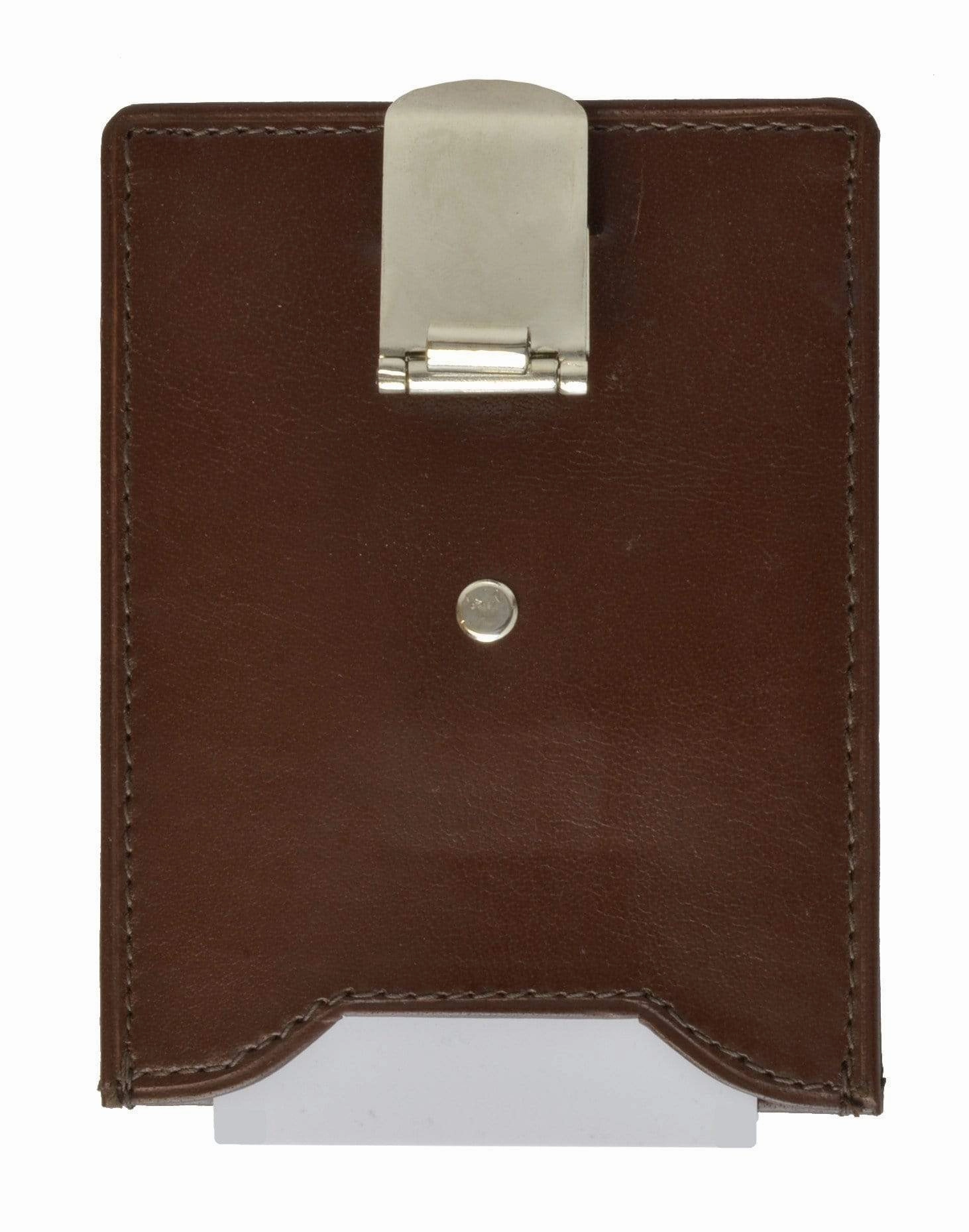 Online Exclusive Deal MustHave Items Leather Slim Money Clip Wallet With Credit Card /Id Slot 162 (C)