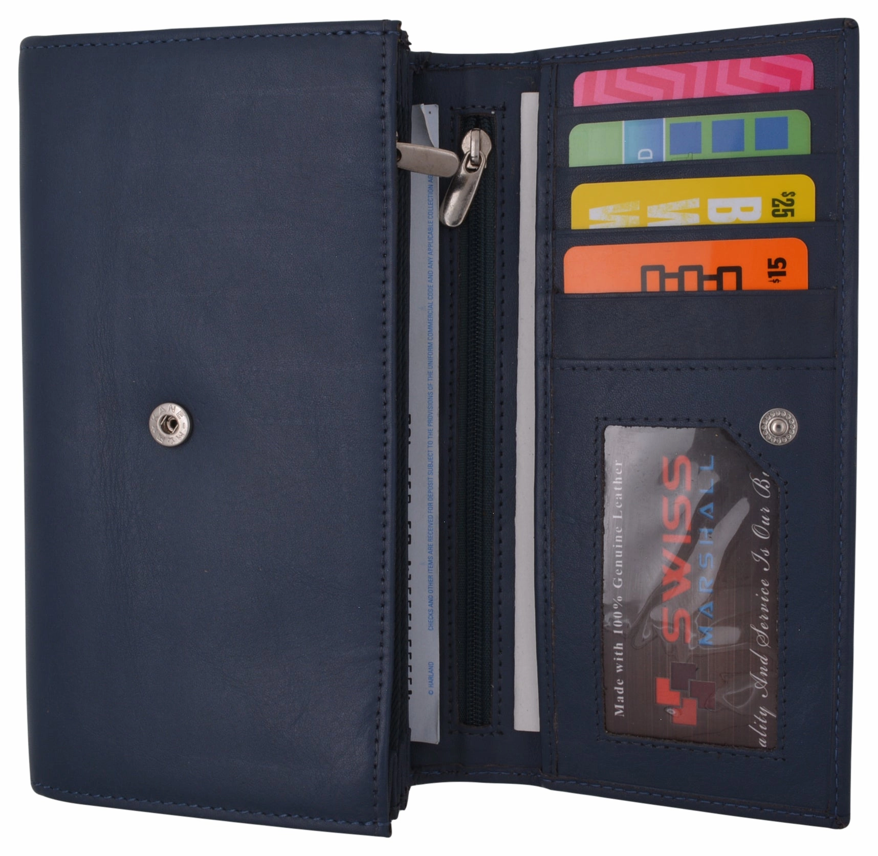 Leather Womens Wallet Ladies Clutch With Removable Checkbook Cover Rfid Blocking Daily Special Offer Trending Today Steal