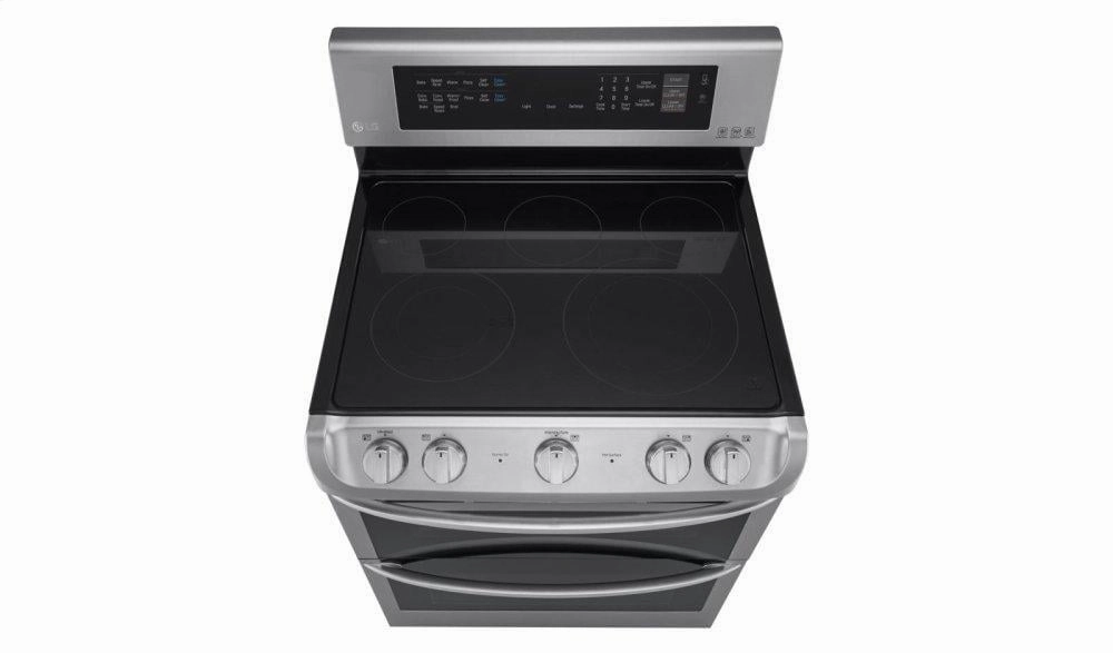 Lg LDE4413ST 7.3 Cu. Ft. Electric Double Oven Range With Probake Convection And Easyclean