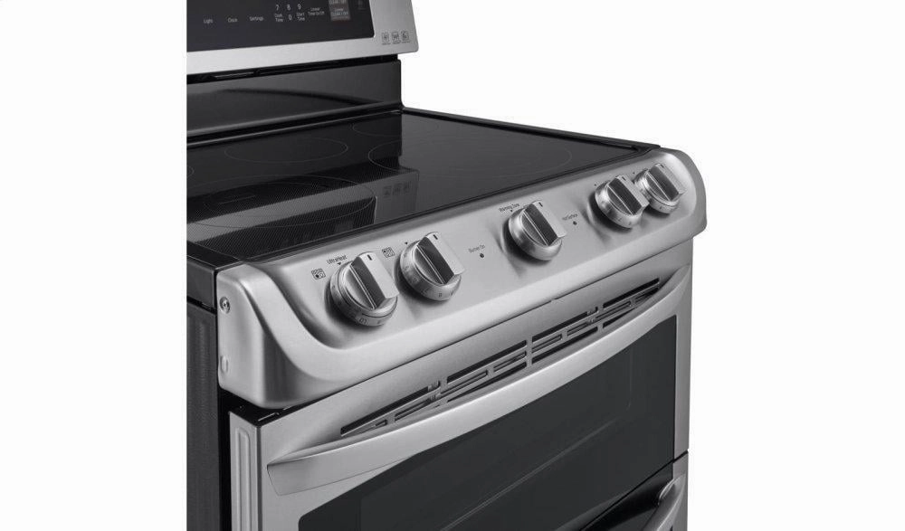 Lg LDE4413ST 7.3 Cu. Ft. Electric Double Oven Range With Probake Convection And Easyclean