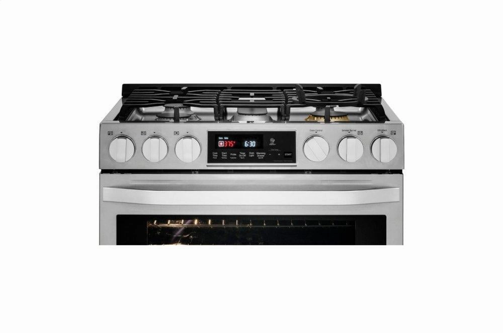 Lg LSSG3017ST Lg Studio 6.3 Cu. Ft. Smart Wi-Fi Enabled Gas Slide-In Range With Probake Convection