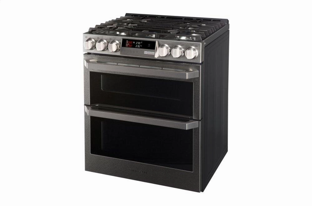 Lg LUTG4519SN Lg Signature 6.9 Cu.Ft. Smart Wi-Fi Enabled Gas Double Oven Slide-In Range With Probake Convection