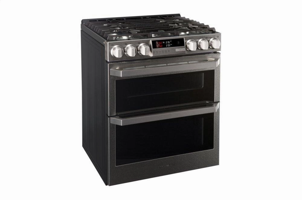 Lg LUTG4519SN Lg Signature 6.9 Cu.Ft. Smart Wi-Fi Enabled Gas Double Oven Slide-In Range With Probake Convection