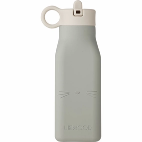 Liewood Cat Dove Blue Warren Bottle Exclusive Holiday Deal