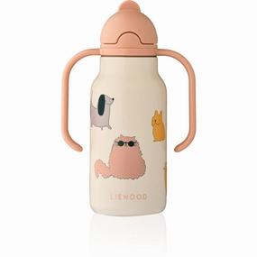 Liewood Cats And Dogs / Sandy Kimmie Water Bottle 250 Ml Best Deal Alert Daily Special Offer