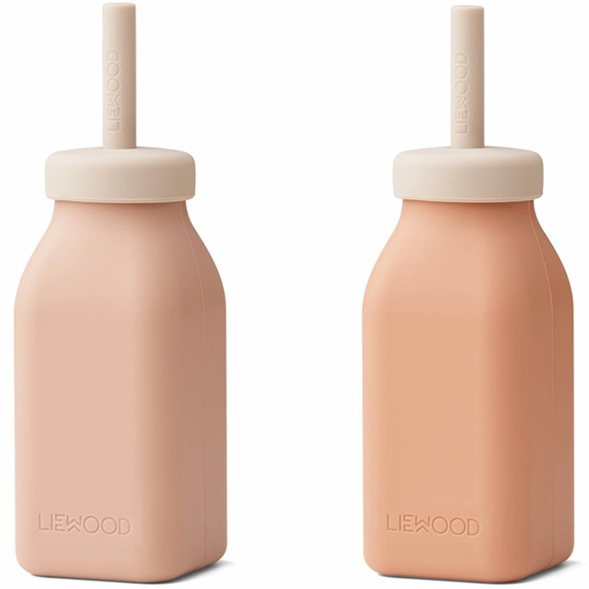 Liewood Erika Milkshake Bottle 2-Pack Rose Mix Exclusive Online Offer Shop Grab Savings