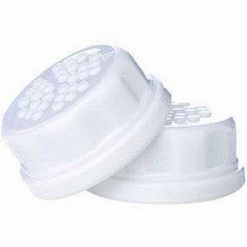 Lifefactory Flat Caps 2Pk - White Instant Hot Deal Save Today Event