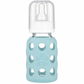 Shop Grab Now Lifefactory Glass Baby Bottle 120Ml - Mint