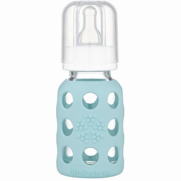 Shop Grab Now Lifefactory Glass Baby Bottle 120Ml - Mint
