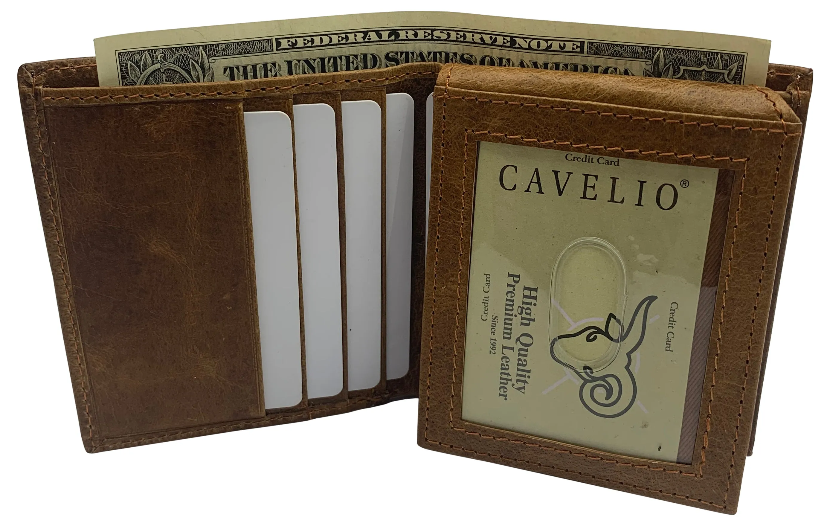 Limited Offer Alert Men'S Chain Biker Rfid Blocking Genuine Leather L Shape Bifold Wallet Usa Series