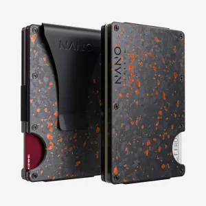 Mega Sale Now Shop Save Big Money Clip Wallet (Nero/Arancione)