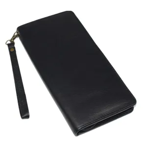 Best Deal Alert Travel Document Organizer With Airtag Holder - Rfid Blocking Passport Wallet Case Family Holder Id Wristlet Wallet