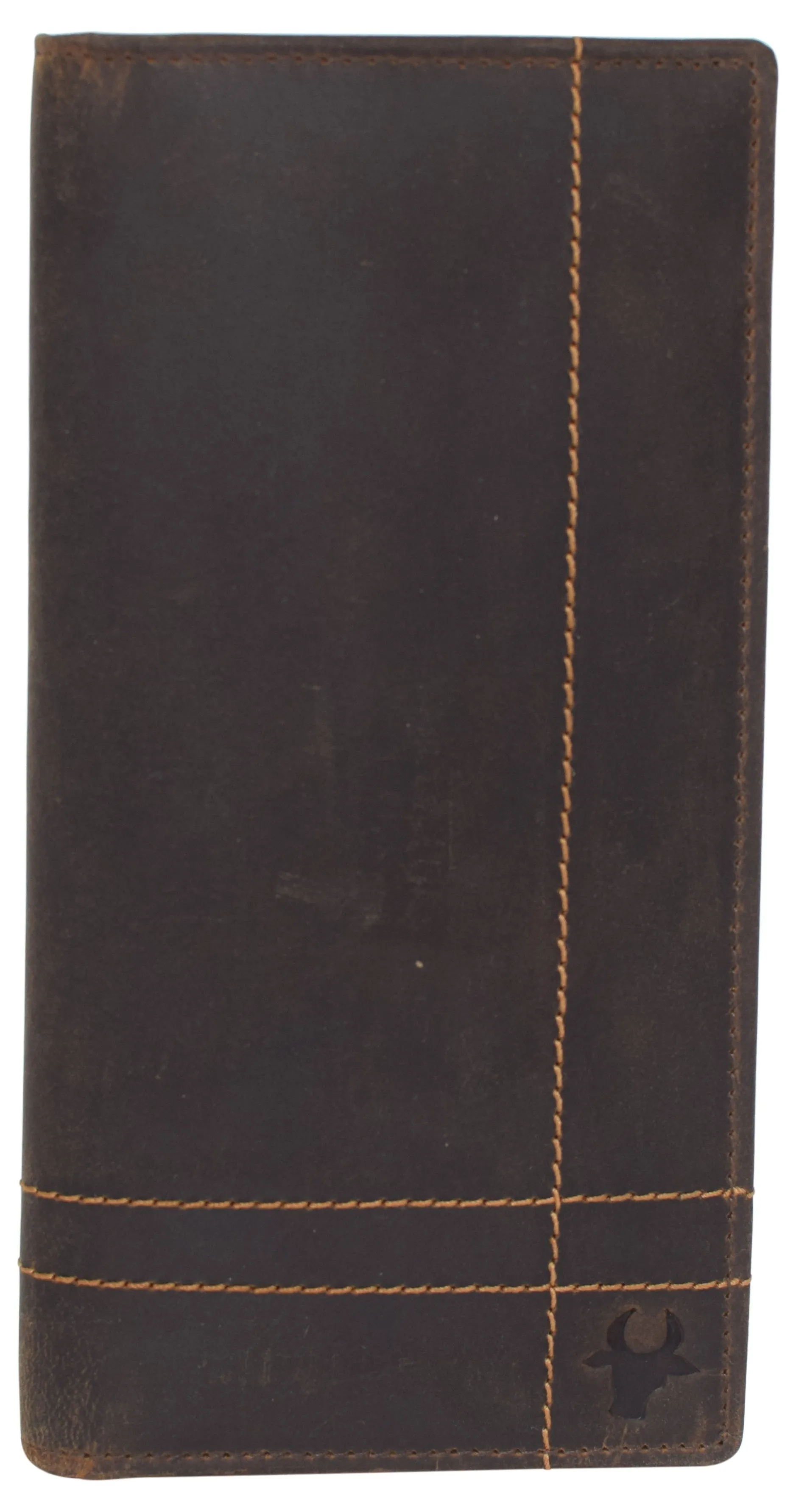 Rfid Vintage Genuine Leather Long Bifold Checkbook Cover Holder For Men & Women Exclusive Online Discount