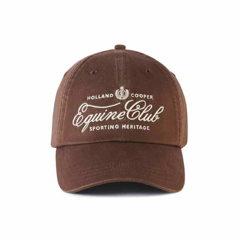 Flash Discount Today Grab Todays Deal Holland Cooper Equine Club Ladies Cap - Chocolate