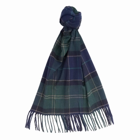 Daily Deal Frenzy Hot Pick Online Barbour Galingale Tartan Scarf Green Loch
